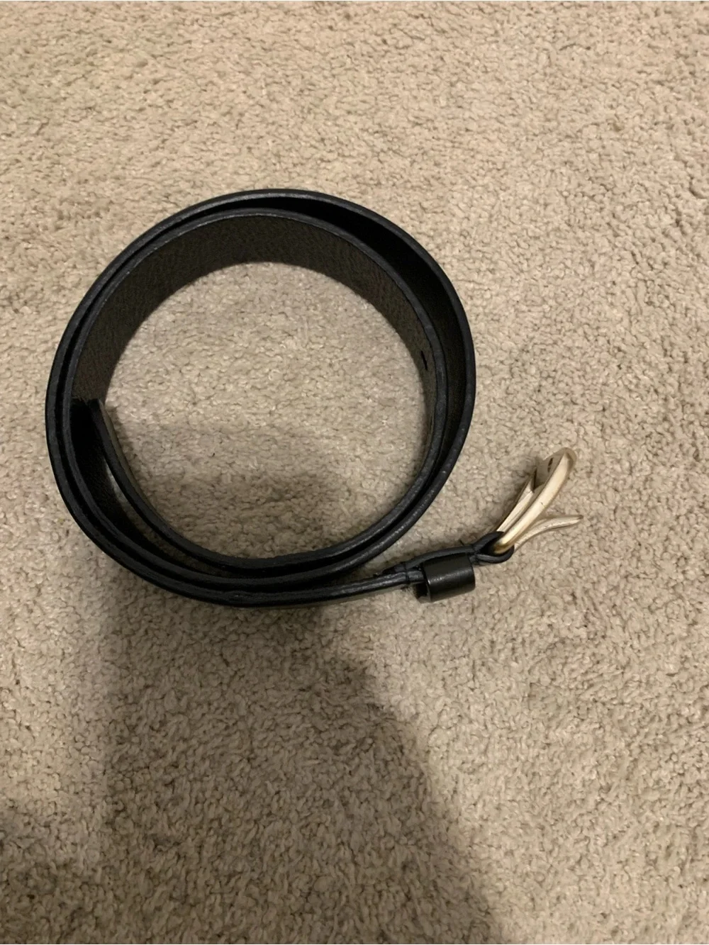 Timberland Men's Size 34 Black Leather Belt Classic